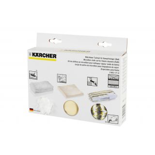 Juego paños microfibra (limpieza baño) Karcher